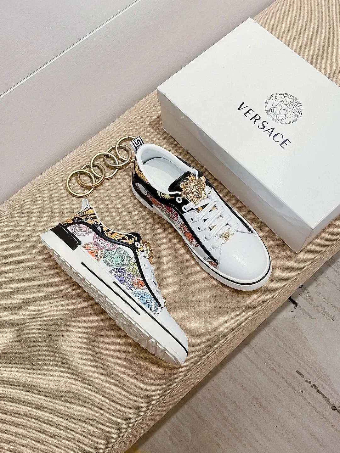 Verseca Brand Classic Print Shoes