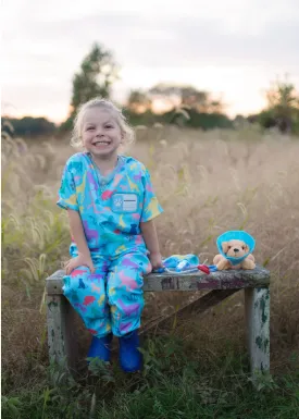Veterinarian Scrubs with Accessories