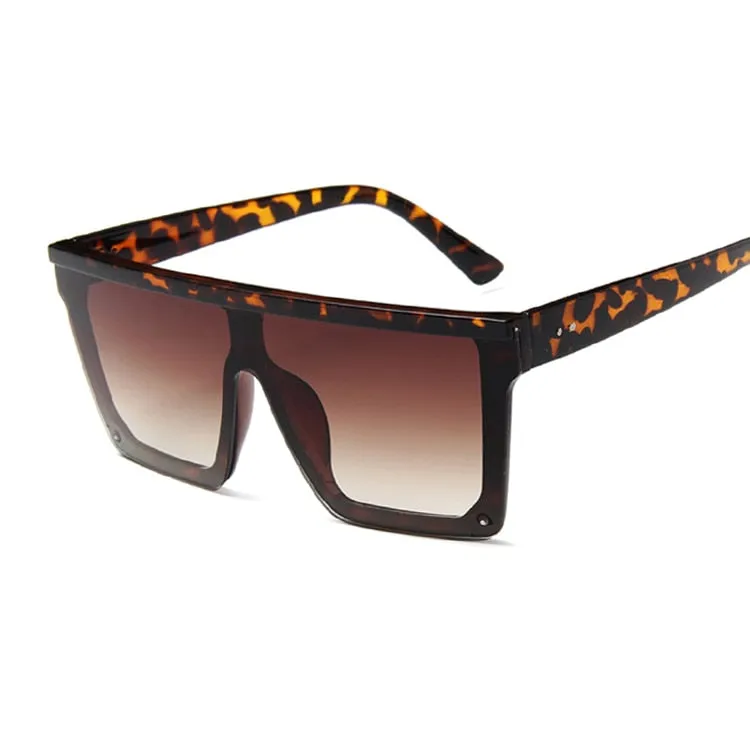 Vintage Luxury Brand Square Sunglasses