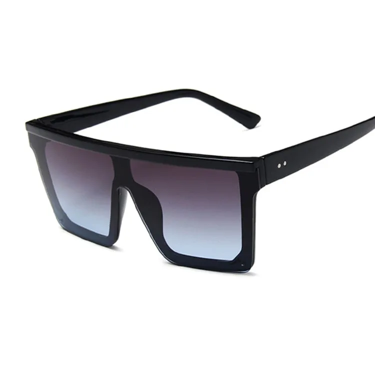 Vintage Luxury Brand Square Sunglasses