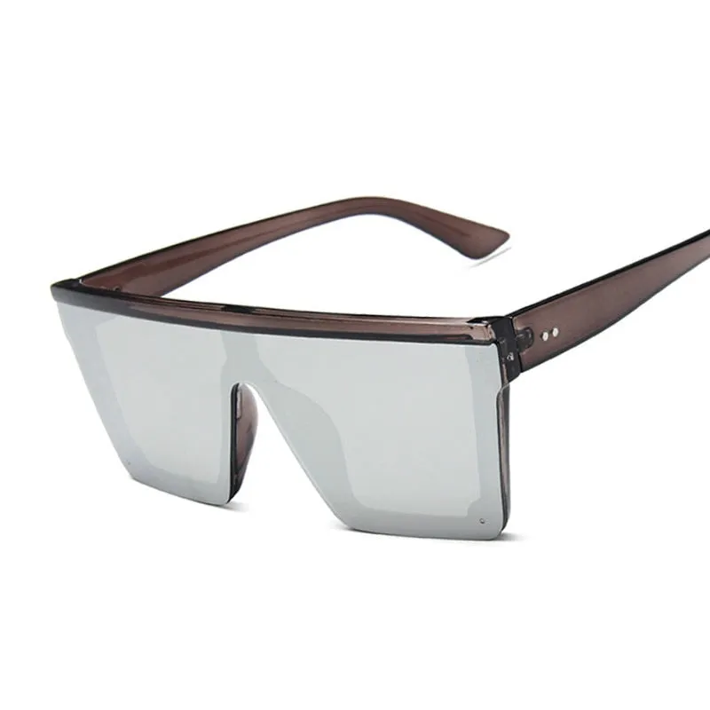 Vintage Luxury Brand Square Sunglasses