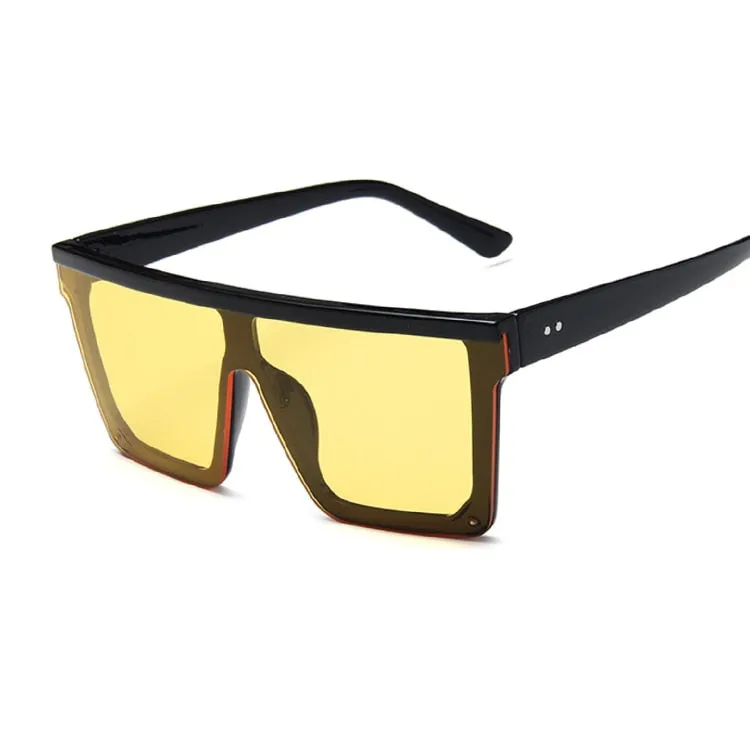Vintage Luxury Brand Square Sunglasses