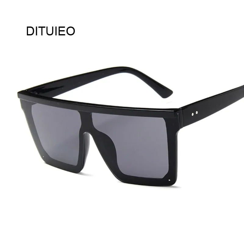 Vintage Luxury Brand Square Sunglasses