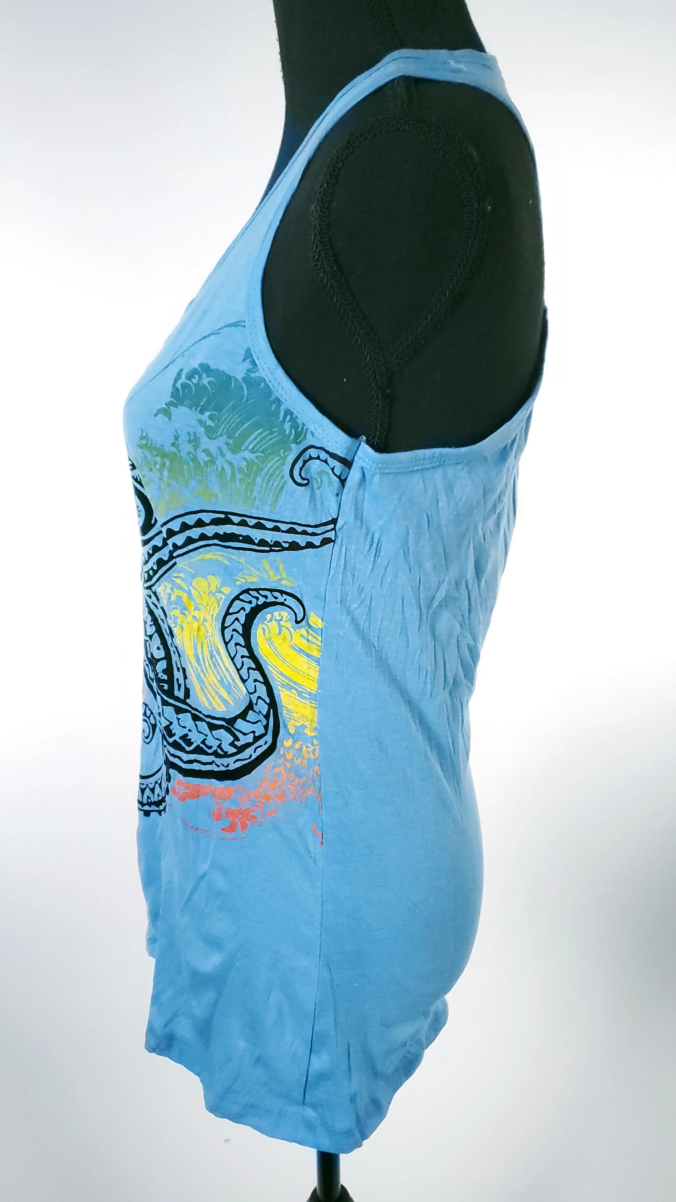 Women's Multicolored Octopus Tank Top