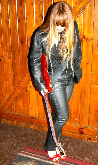 Womens Rock and Roll Leather Suit
