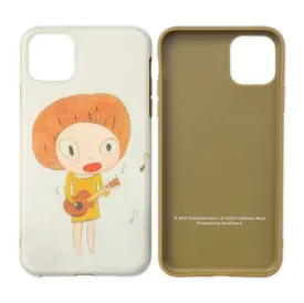 Yoshitomo Nara 2020 mobile case for iPhone 11 Pro Max, Guitar Girl/Cheer up! YOSHINO!